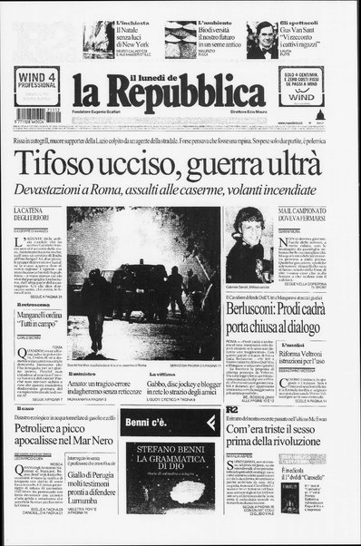 Il lunedì de La repubblica